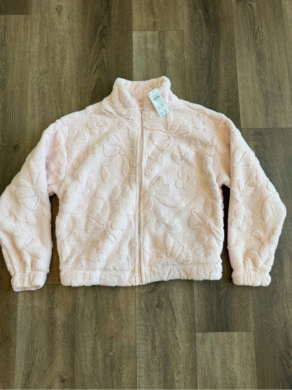 Gilly Hicks Blush Pink Sherpa Jacket Women’s Size Medium